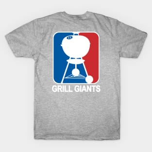 80's GrillGiant White text T-Shirt T-Shirt